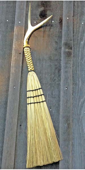 Deer Antler Broom Deer Antler Broom