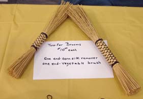 jo's Hand ties brooms